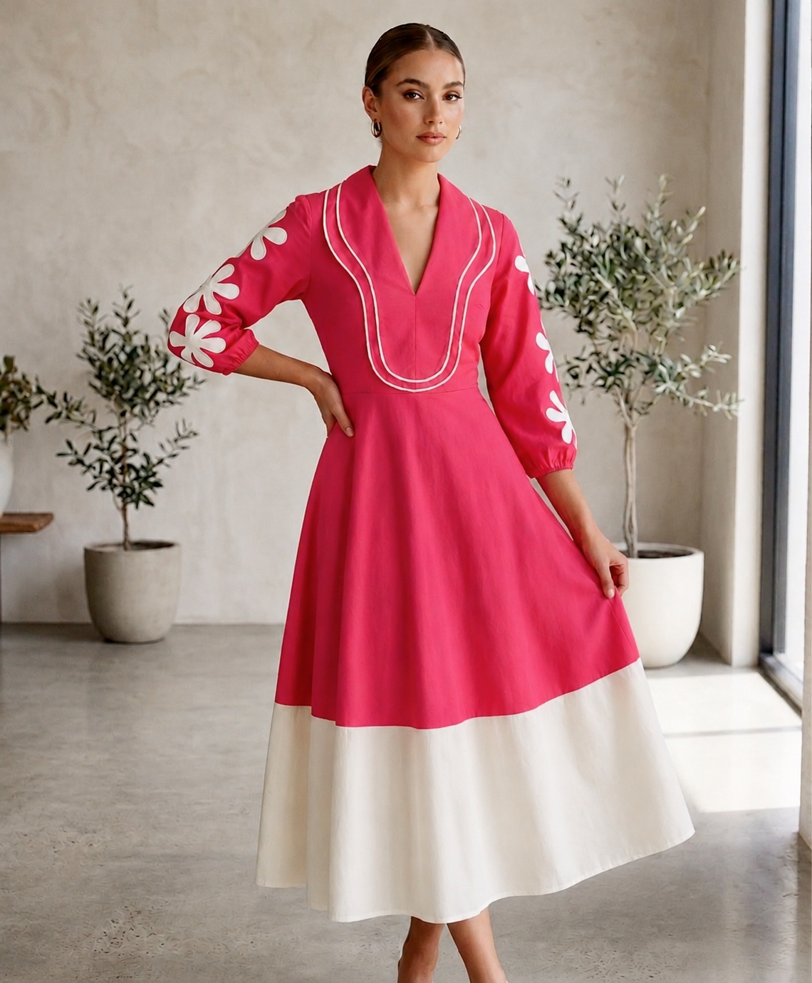 Long Cotton Dress