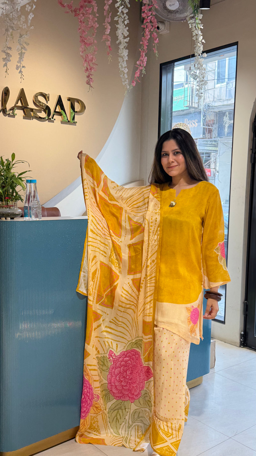 Printed Farshi Salwar Suit