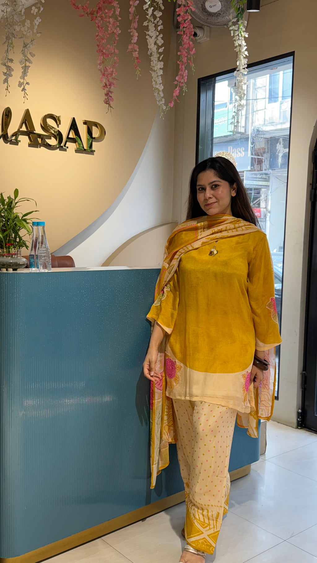Printed Farshi Salwar Suit