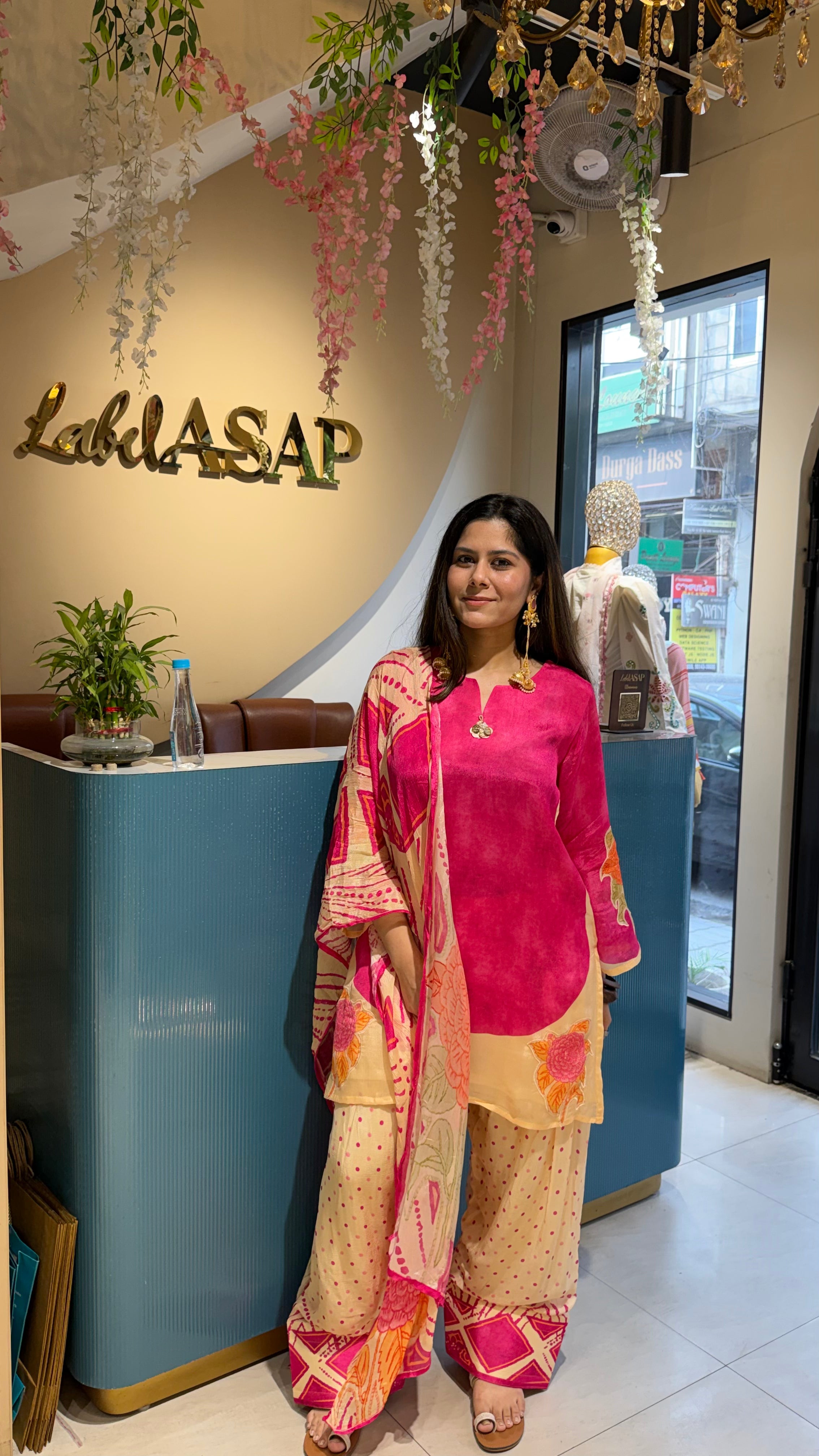 Printed Farshi Salwar Suits